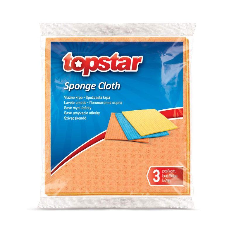 Top Star Trio vlažne krpe – pakovanje od 3 komada za čišćenje