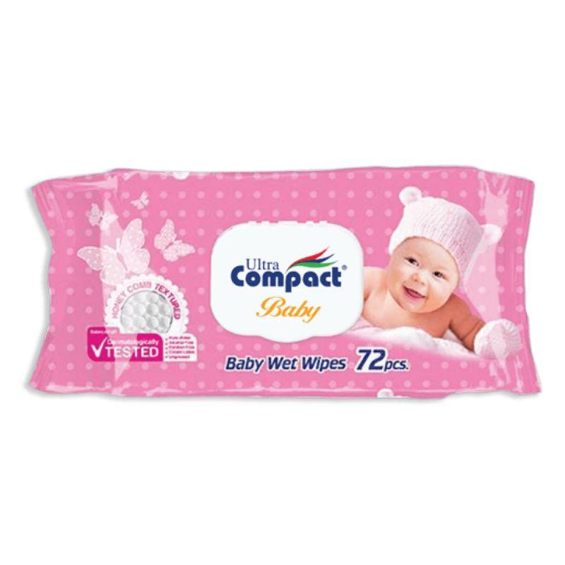 Ultra Compact Baby Vlažne Maramice - 72 kom