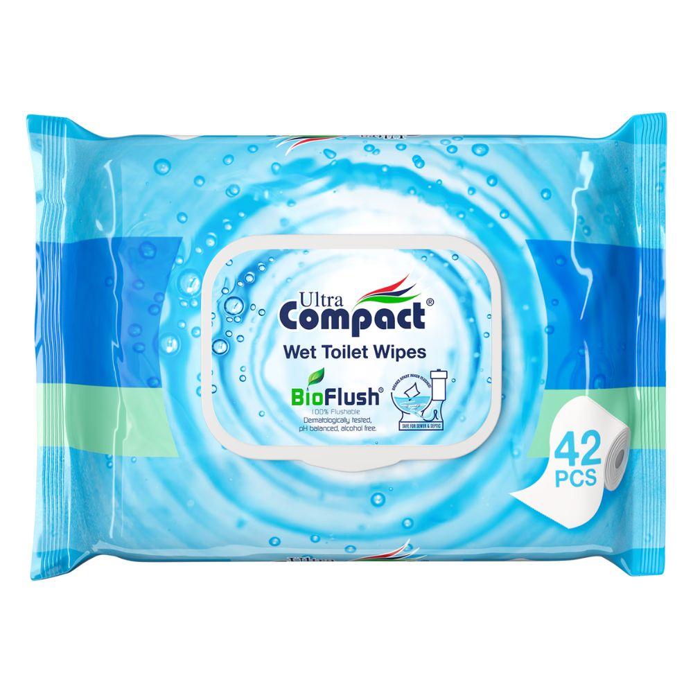 Ultra Compact Vlažni Toaletni Papir – 42 Komada