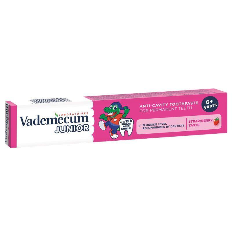 Vademecum Kids Strawberry dečija pasta za zube 6+ – 75 ml