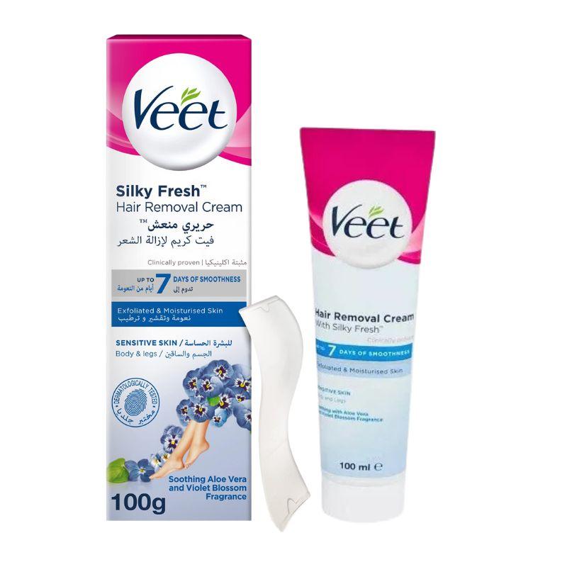 Veet Krema Depil 100ml Silk&Fresh (Aloe vera & Vitamin E)