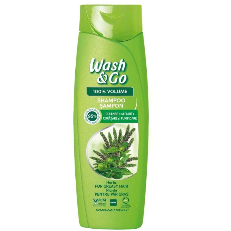 Wash&Go šampon za kosu - Ekstrakt biljaka -360ml