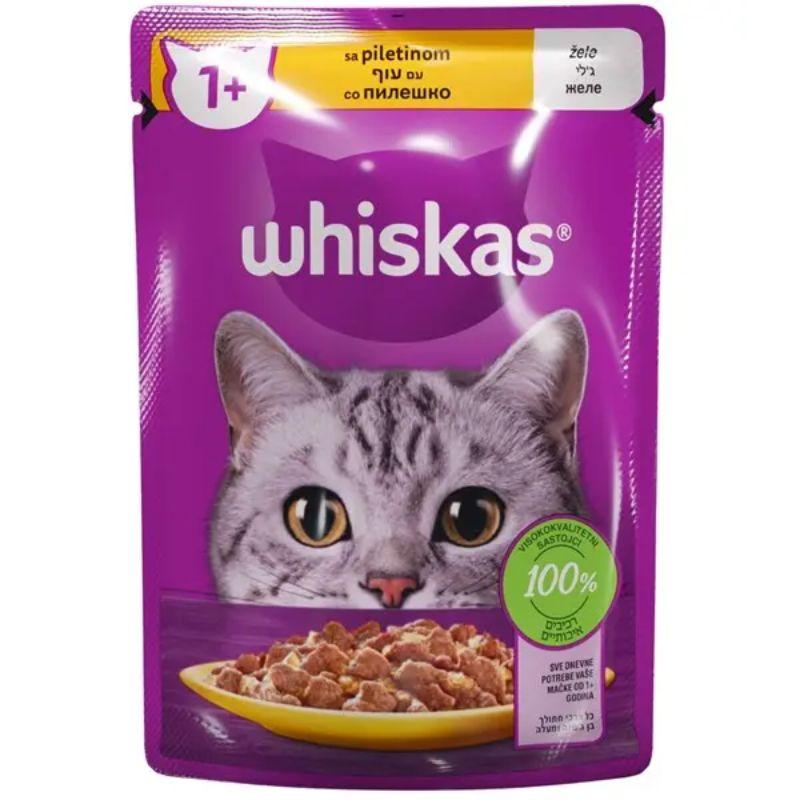 Whiskas vlažna hrana za mačke - Piletina u želeu - 85g