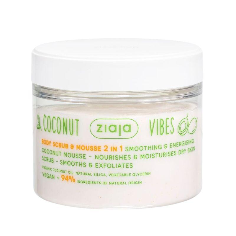 Ziaja Coconut Vibes Piling i Pena za Telo 2 u 1 - 270ml