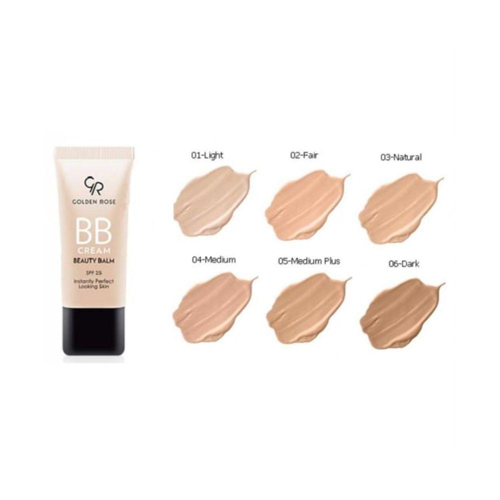 Golden Rose BB krema SPF25 – Nijansa 03 Natural - 30ml