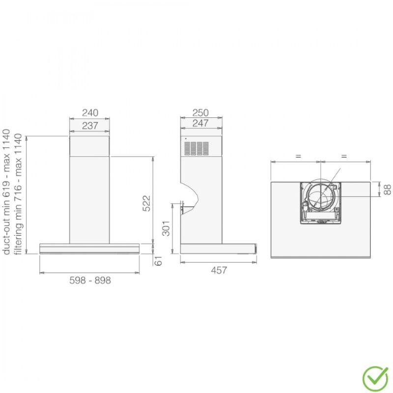 Aspirator ADELE BL MAT/A/60 GFB