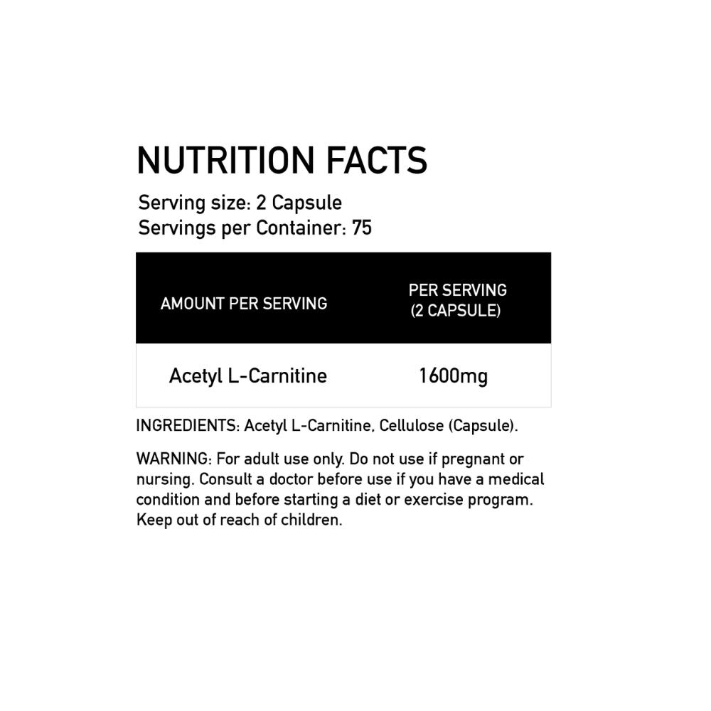 Acetil L karnitin suplement za sagorevanje masti i energiju