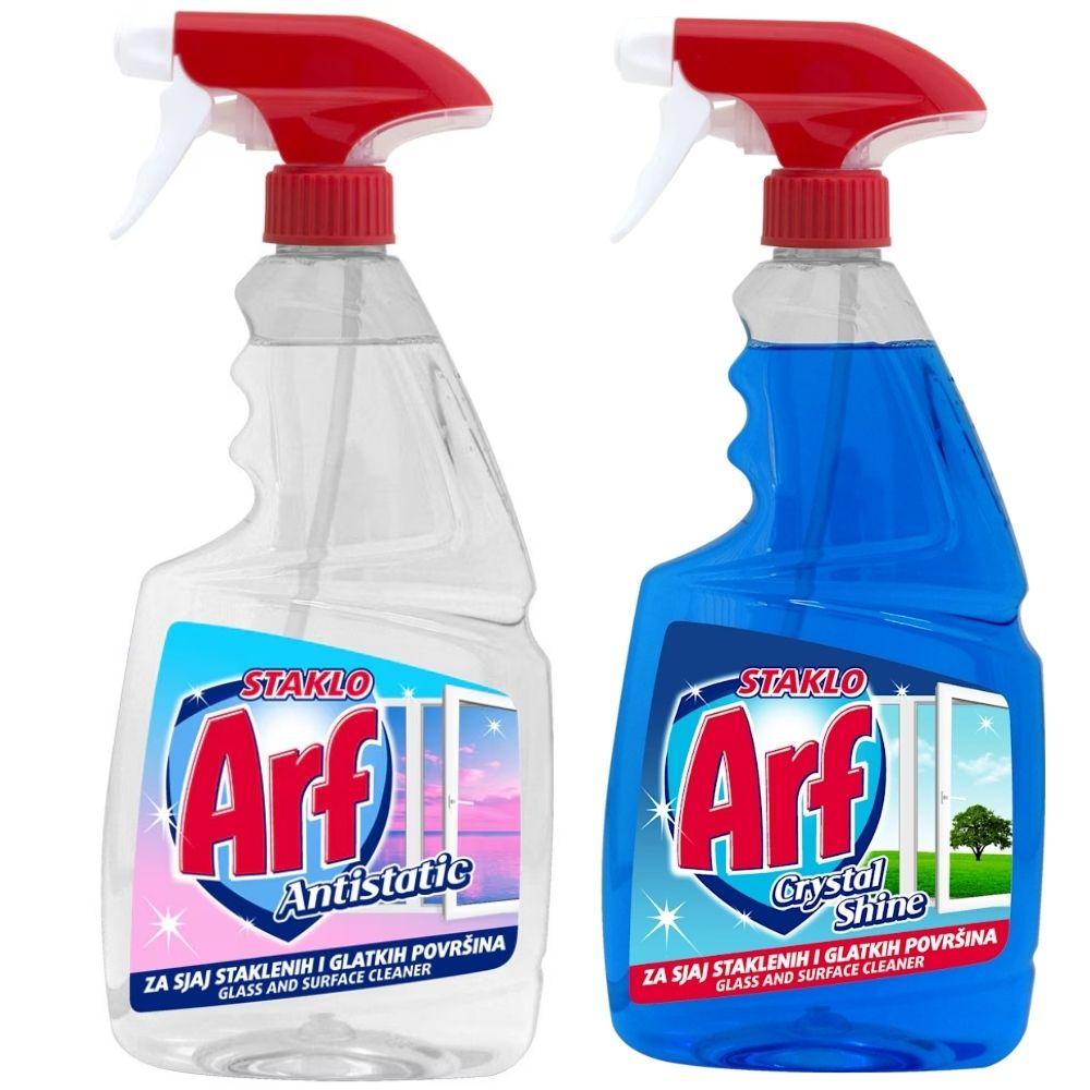 arf set za ciscenje stakla sa mikrofiber krpicom