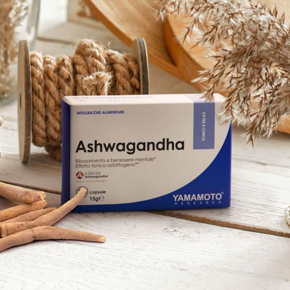 Ashwagandha KSM-66 30 kapsula Yamamoto Nutrition