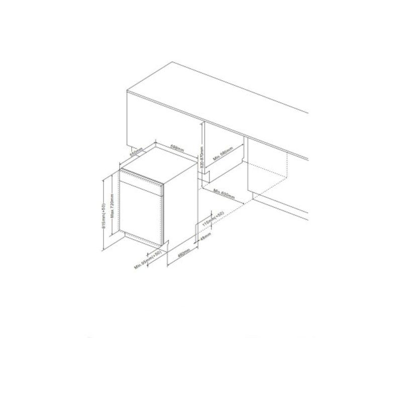 Ugradna Sudomasina EGSPV597201 ZIM655B