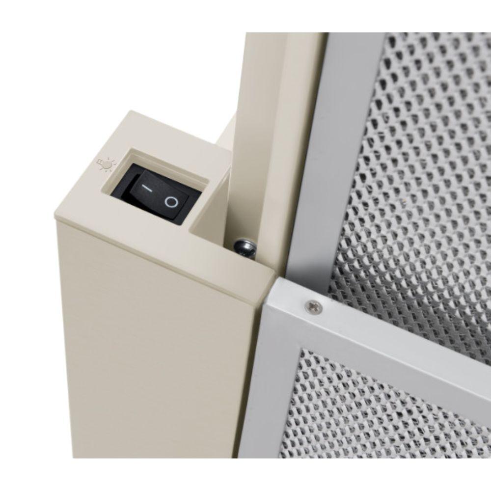 Detaljan prikaz aspiratora Hansa OTP6242RIH sa filterima i LED svetlima