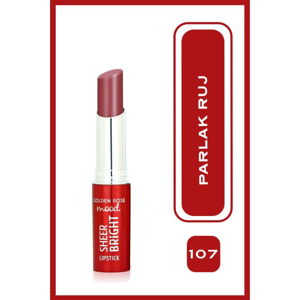golden rose mood sheer bright ruz za usne 107