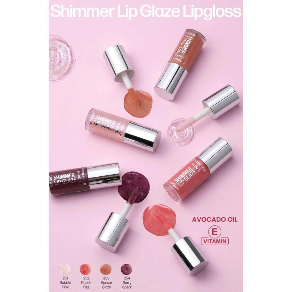 golden rose shimmer lip glaze 254 sjaj za usne