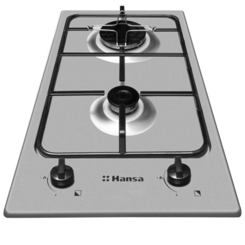 Hansa BHGI310102 ugradna gasna ploča inoks 30 cm sa dva gorionika