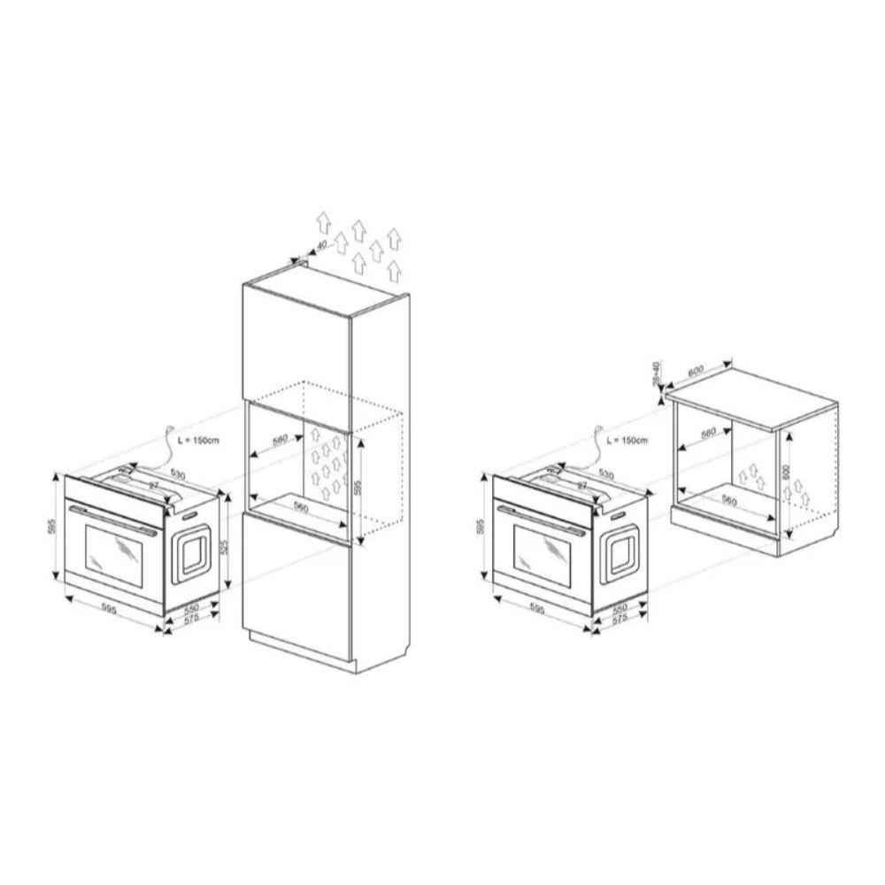 hansa fccs68309 ugradni set rerna i ploča