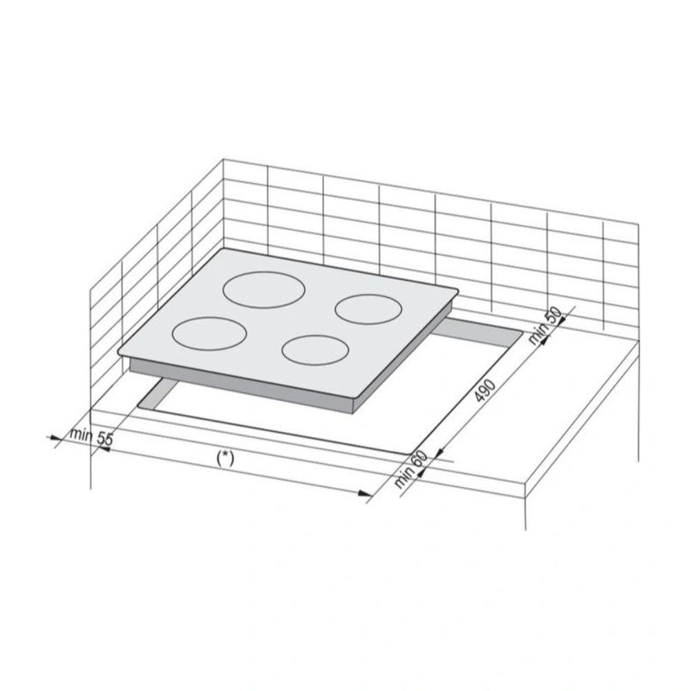 hansa fccs68309 ugradni set rerna i ploča