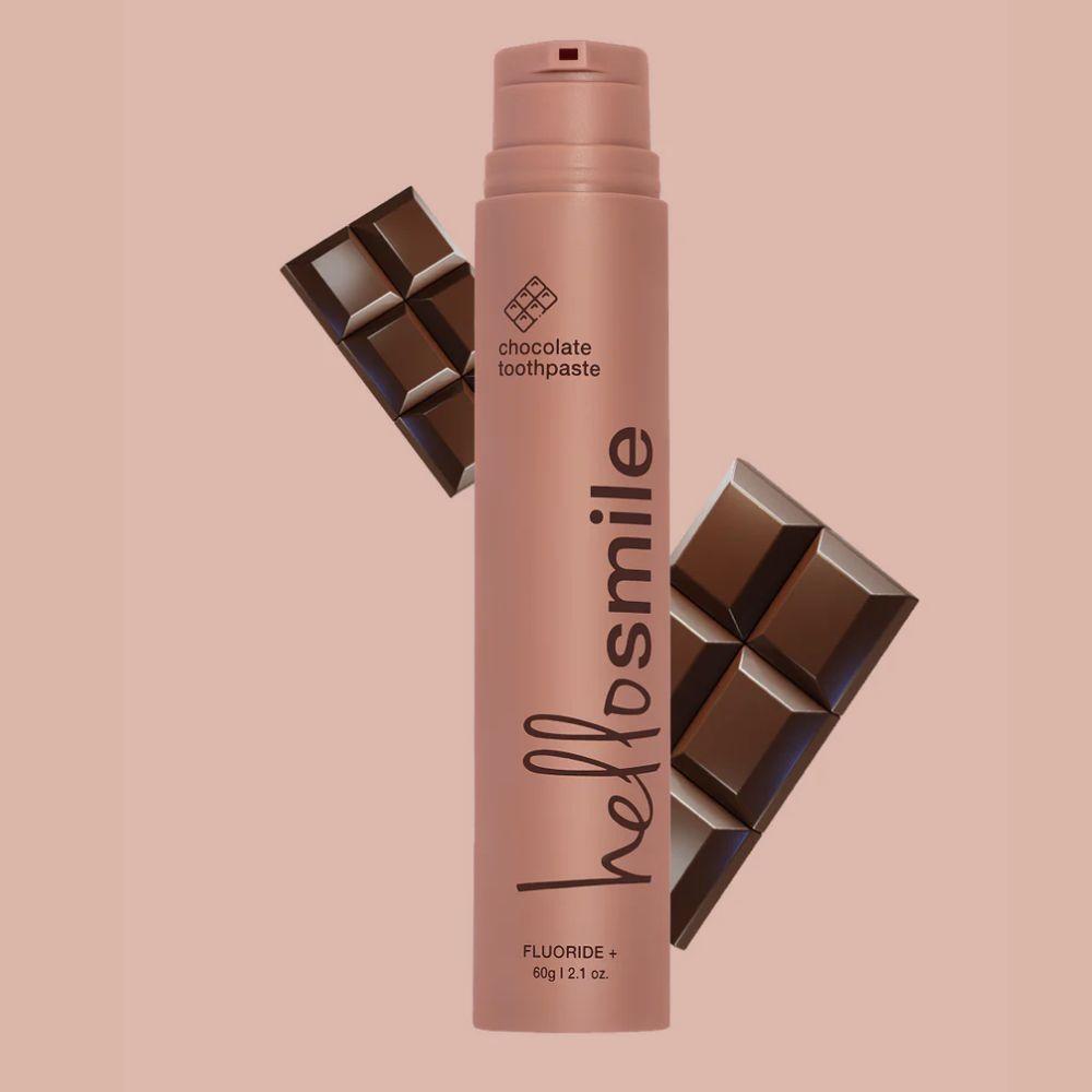 Hello Smile pasta bez fluora čokoladna