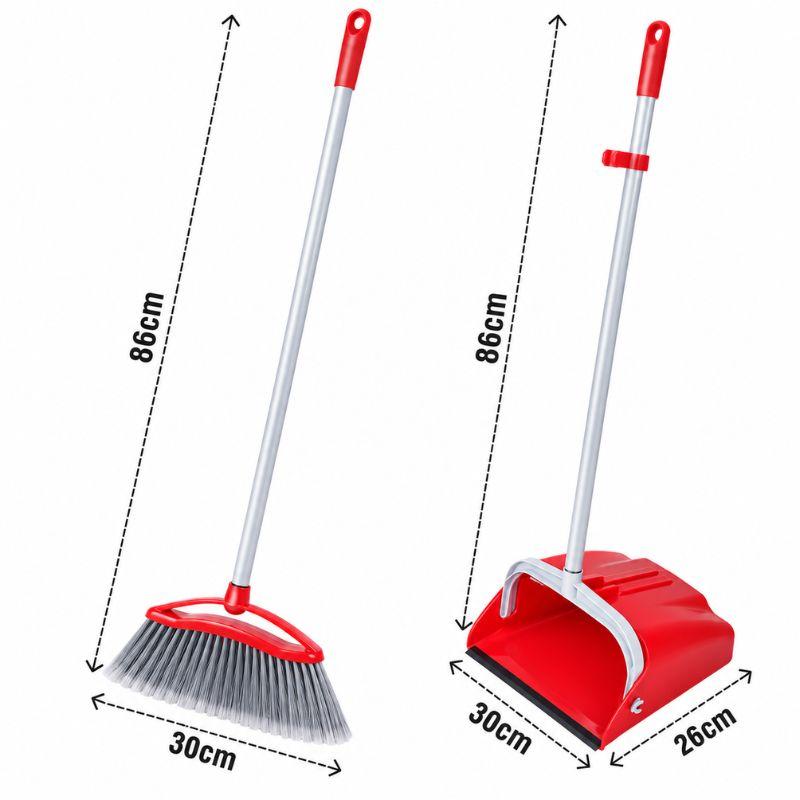 LIAO set za metenje sa metlom širine 30 cm i samostojećim đubrovnikom