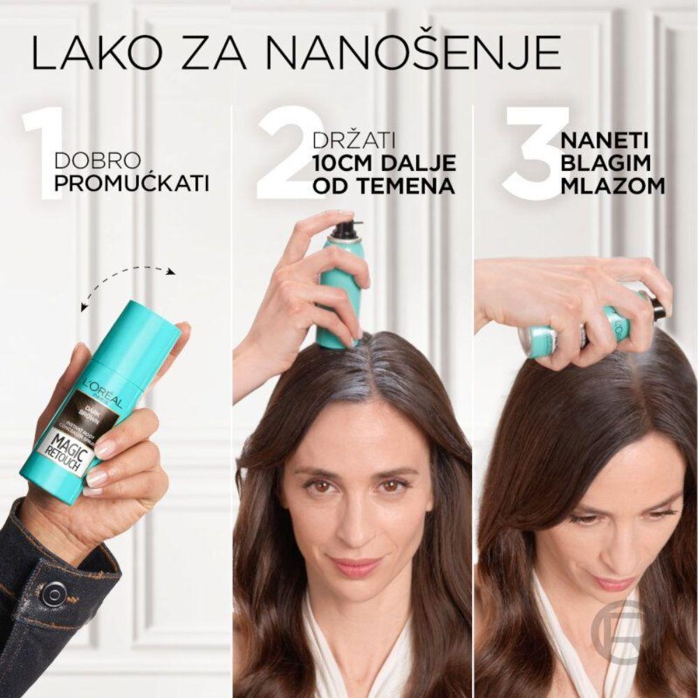loreal-retouch-posle-nanosenja.jpg – Rezultat nakon upotrebe Magic Retouch spreja Cold Dark Brown