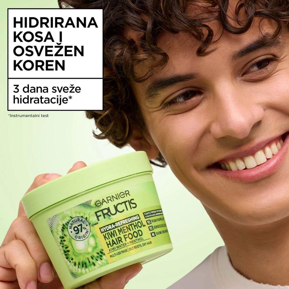 maska za kosu sa kivijem i mentolom garnier