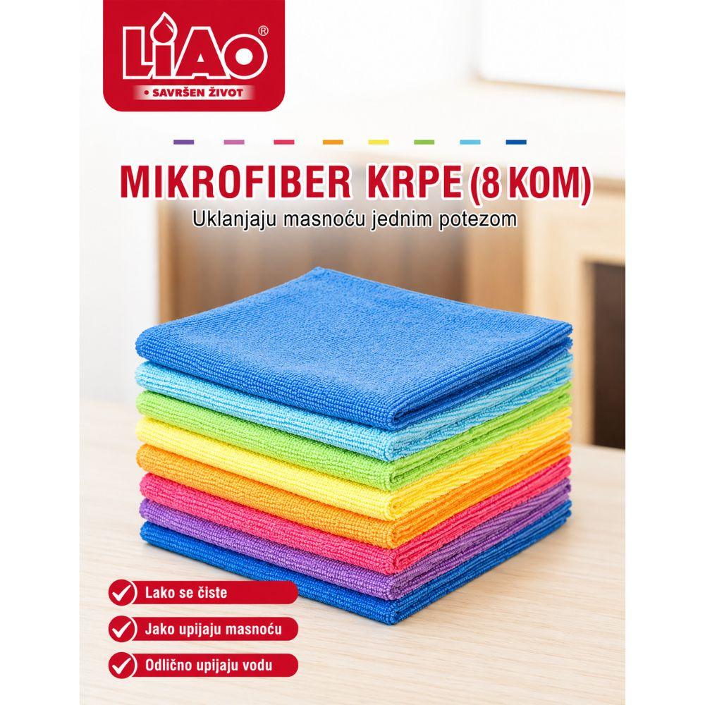 mikrofiber krpa za brisanje 30x30 cm