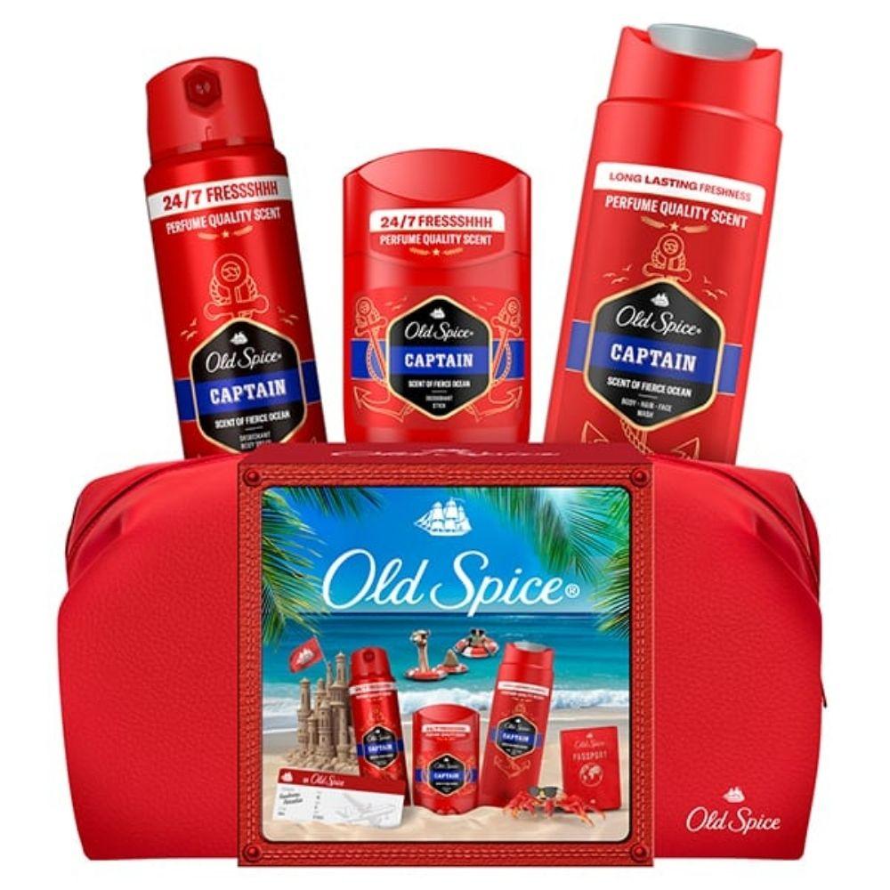 old spice captain dezodorans i gel za tusiranje set