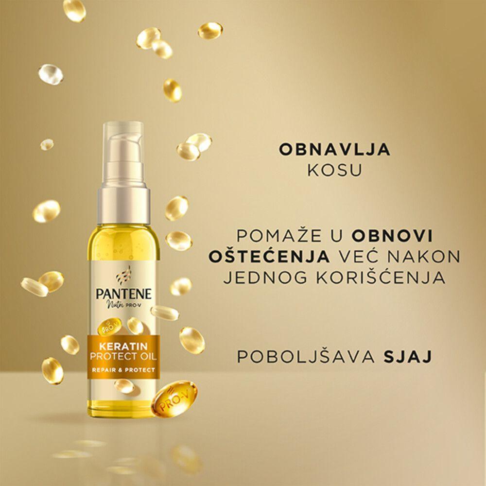 pantene repair protect keratin protect oil serum za kosu 100ml