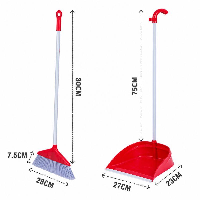 Set metle i lopatice za smeće sa drškama LIAO C130002