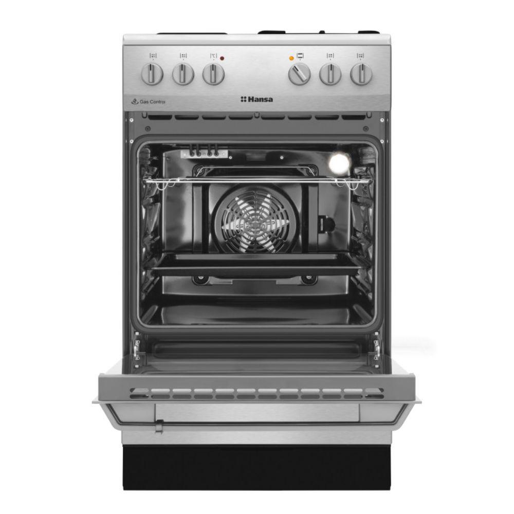 sporet sa ventilatorskom rernom inox hansa fcmx58099