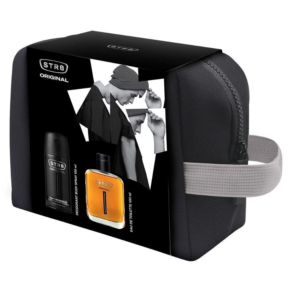 str8 original neseser poklon set edt 100ml deo sprej